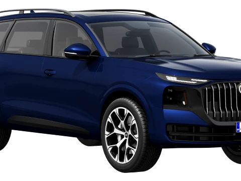 Audi Q9 2027 3D Model