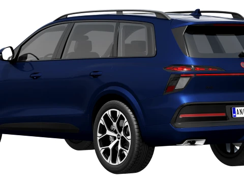 Audi Q9 2027 3D Model
