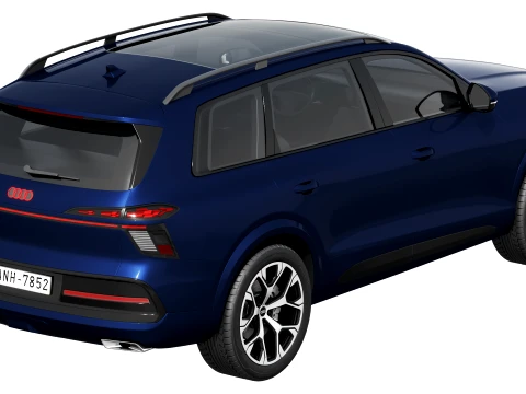 Audi Q9 2027 3D Model