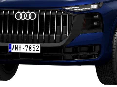 Audi Q9 2027 3D Model