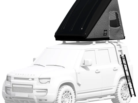 Hardshell Roof Top Tent Autohome 3D Model