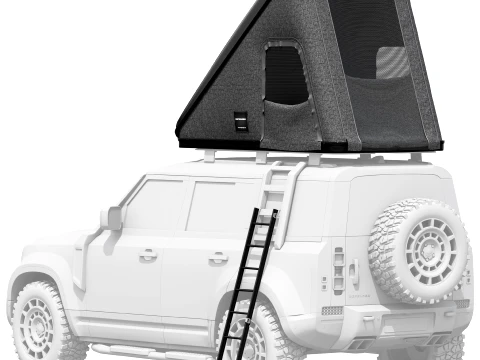 Autohome Tenda Atap Hardshell Model 3D