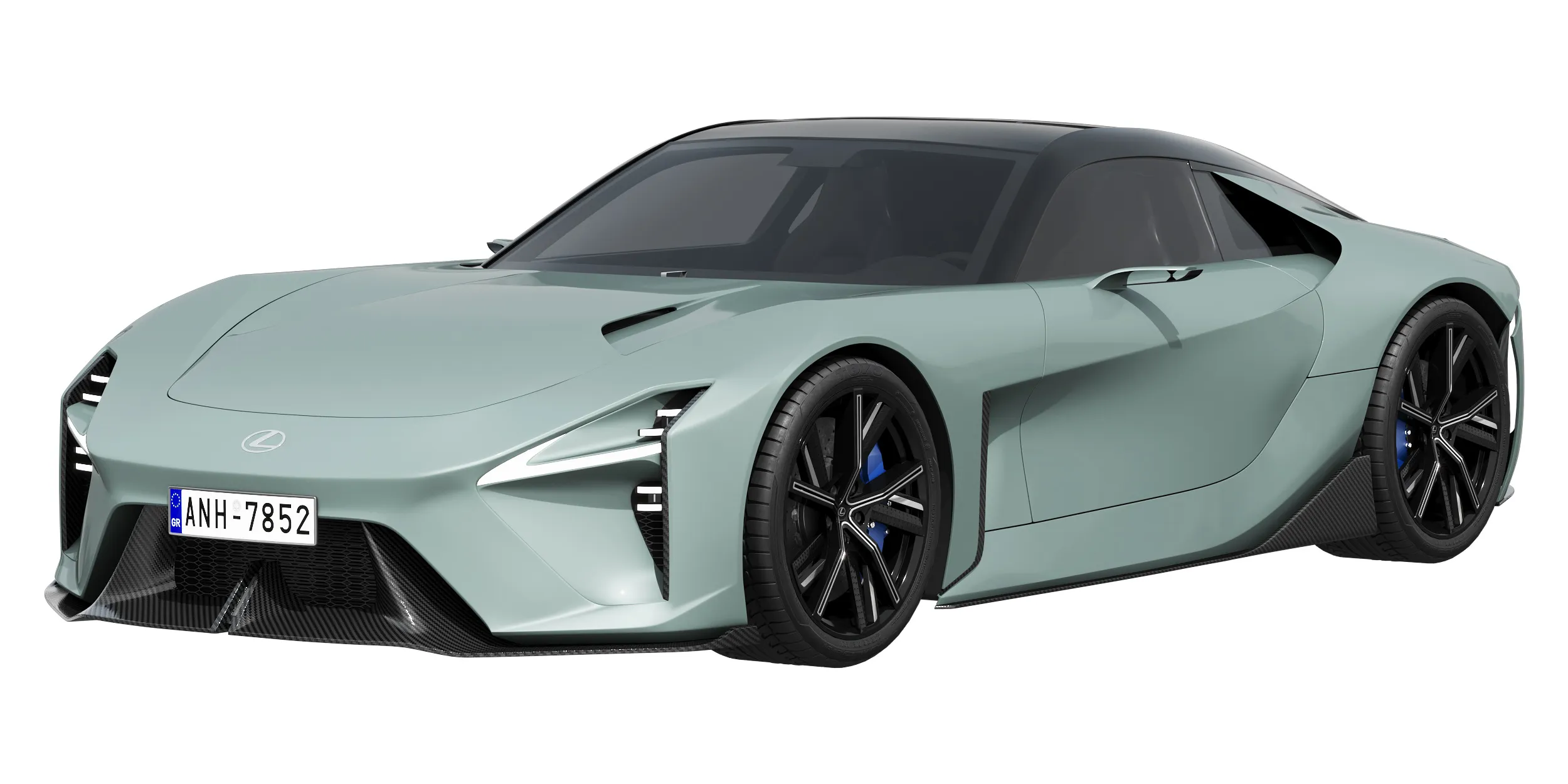 Lexus LFA 2026 3D Model .c4d .max .obj .3ds .fbx .stl .blend