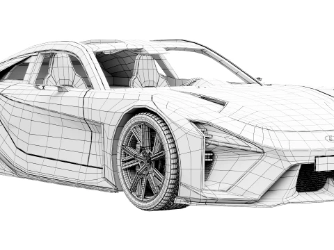Lexus LFA 2026 3D Model