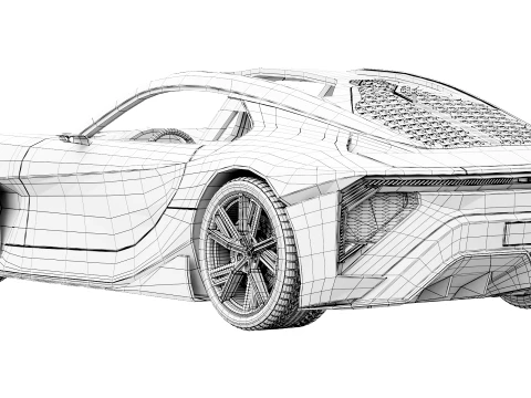 Lexus LFA 2026 3D Model