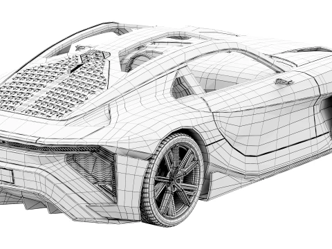 Lexus LFA 2026 3D Model