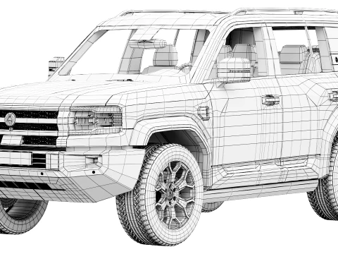 Denza BAO 5 2026 3D Model