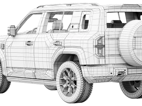 Denza BAO 5 2026 3D Model