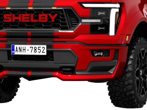 Shelby F-150 Off-Road 2026 3D Model