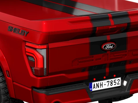 Shelby F-150 Off-Road 2026 3D Model