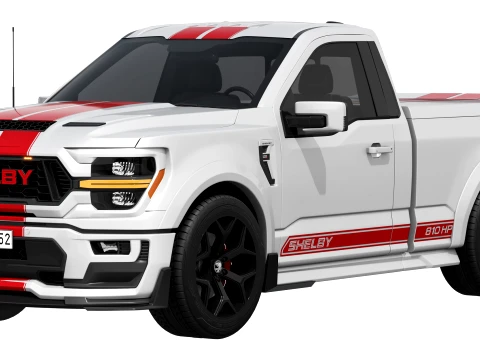Shelby F-150 Super Snake Sport 2026 3D Model