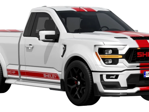 Shelby F-150 Super Snake Sport 2026 3D Model