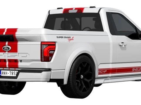 Shelby F-150 Super Snake Sport 2026 3D Model