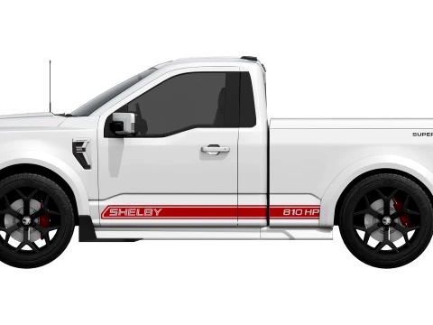 Shelby F-150 Super Snake Sport 2026 3D Model
