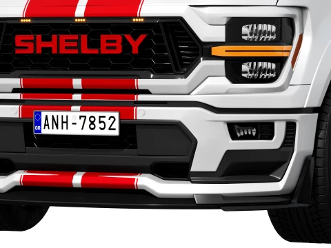 Shelby F-150 Super Snake Sport 2026 3D Model