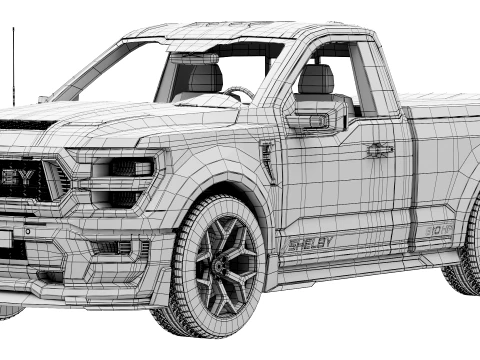Shelby F-150 Super Snake Sport 2026 3D Model