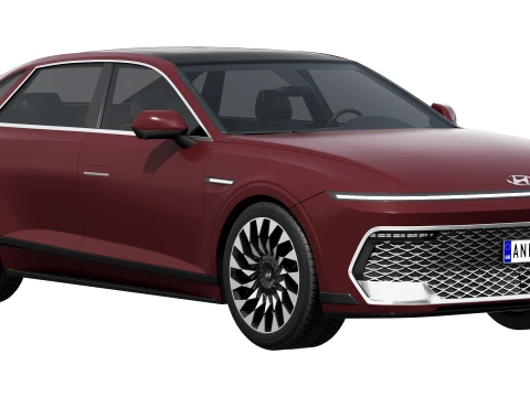 Hyundai Grandeur 2026 3D Model