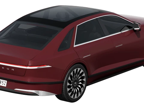 Hyundai Grandeur 2026 3D Model