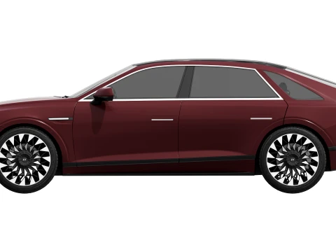 Hyundai Grandeur 2026 3D Model