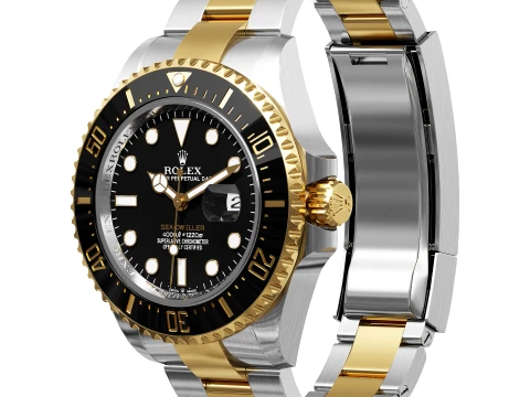 RolexSea-Dweller 126603 3D Model