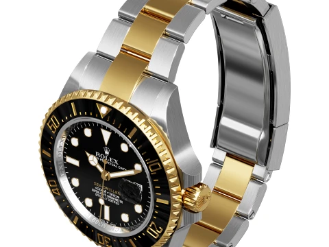 RolexSea-Dweller 126603 3D Model