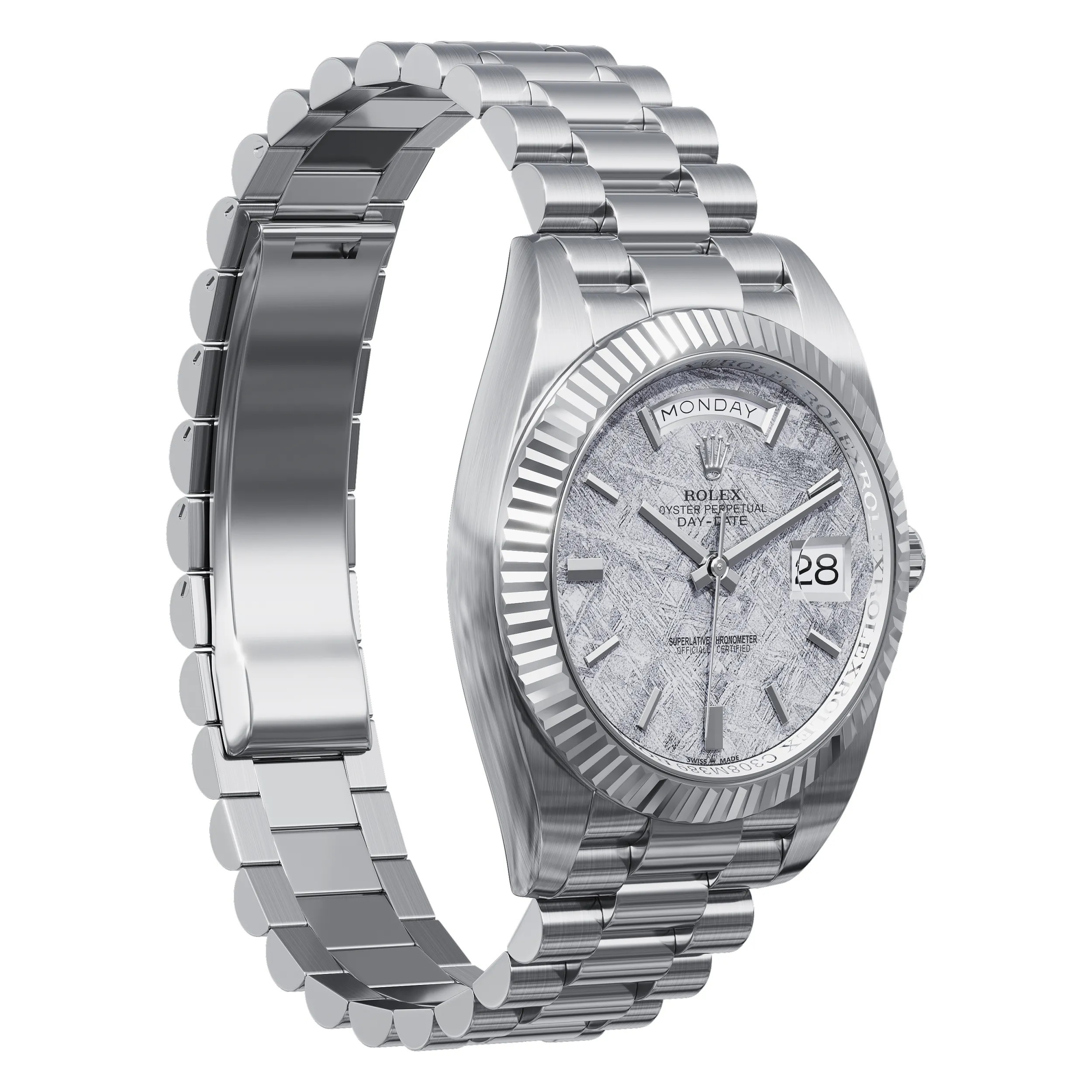 RolexDAY-DATE 40 228239 3D Model .c4d .max .obj .3ds .fbx .stl .blend 