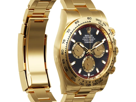 RolexCosmograph Daytona Gold 3D 模型