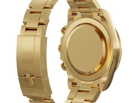 RolexCosmograph Daytona Gold 3D Model