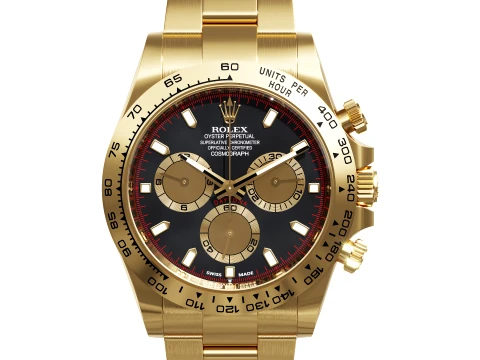 RolexCosmograph Daytona Gold 3D Model