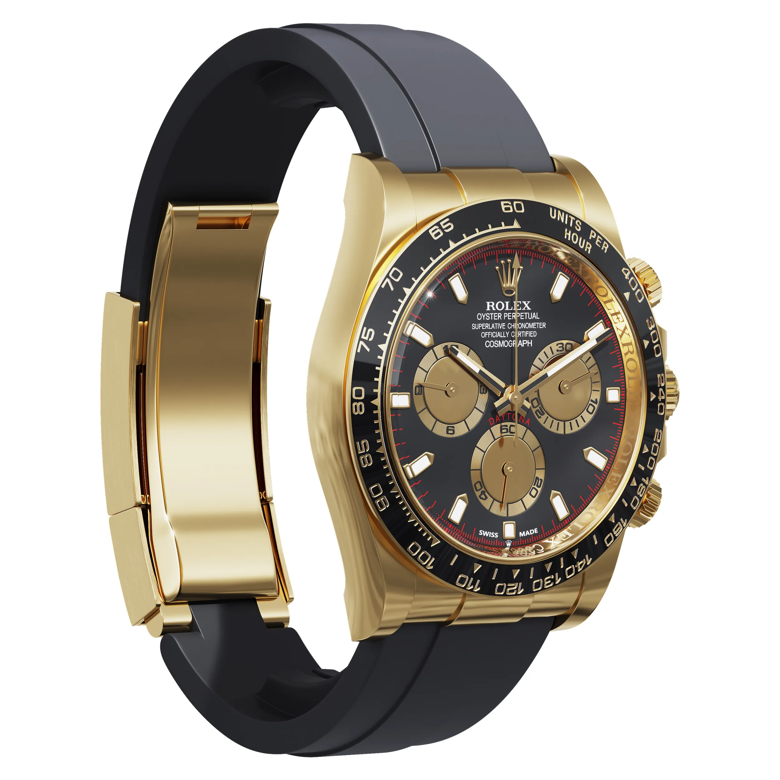 RolexCosmograph Daytona 126518 3D Model .c4d .max .obj .3ds .fbx .stl .blend 