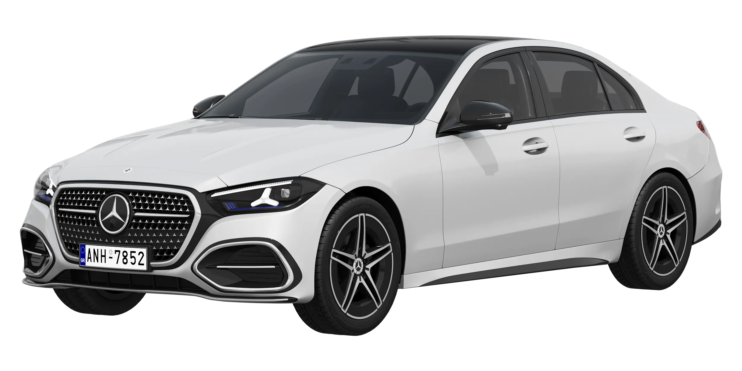 Mercedes-Benz C-Class AMG-Line 2027 3D Model .c4d .max .obj .3ds .fbx .stl .blend 