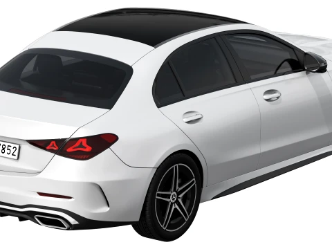 Mercedes-Benz C-Class AMG-Line 2027 3D Model