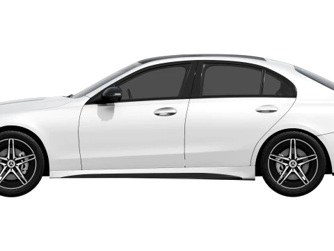 Mercedes-Benz C-Class AMG-Line 2027 3D Model