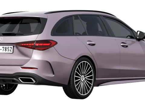Mercedes-Benz C-Class Estate AMG-Line 2027 3D Model