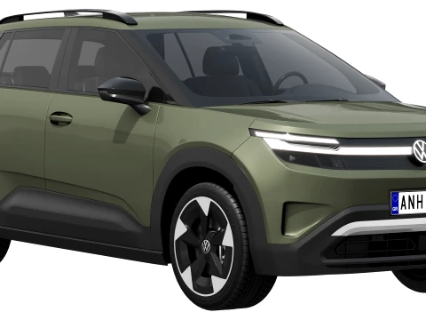 Volkswagen ID Cross 2027 3D Model