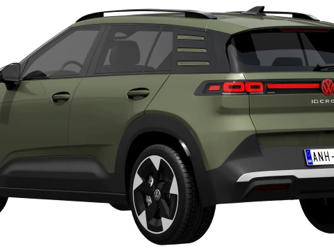 Volkswagen ID Cross 2027 3D Model