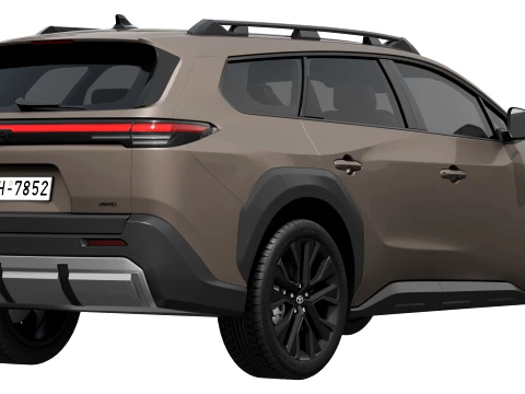 Toyota bZ Woodland 2026 3D Model