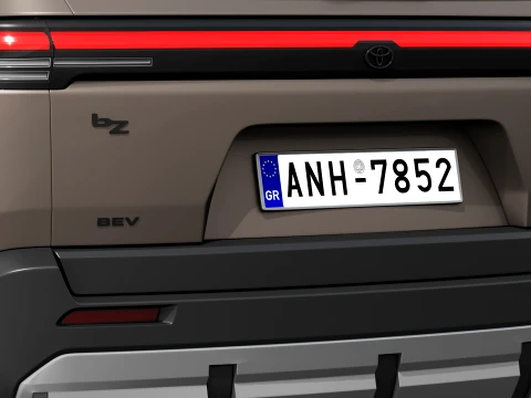 Toyota bZ Woodland 2026 3D Model