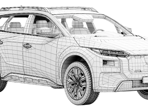 Subaru Trailseeker 2026 3D Model