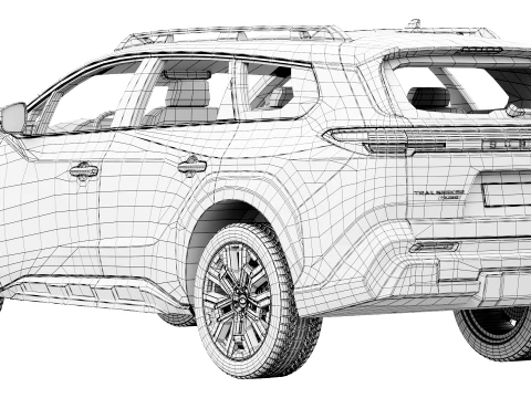 Subaru Trailseeker 2026 3D Model