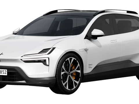 Polestar 4 SUV 2027 3D Modell