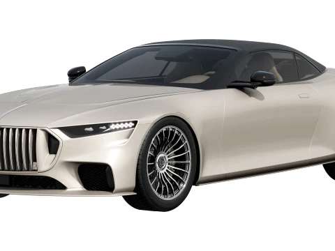 Brabus Bodo Cabriolet 2027 3D Model