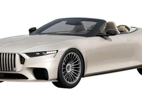 Brabus Bodo Cabriolet 2027 3D Model