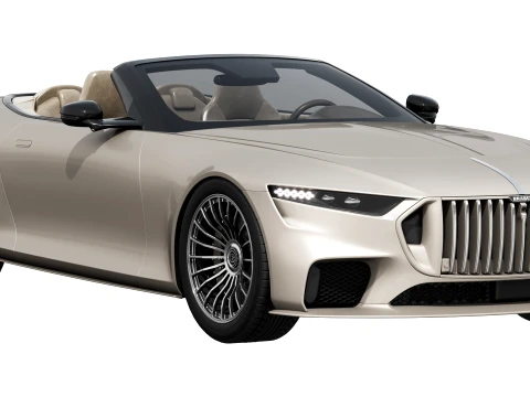 Brabus Bodo Cabriolet 2027 3D Model