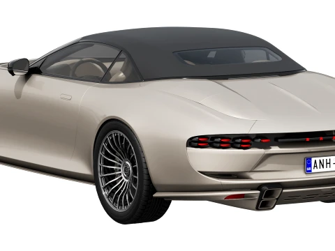 Brabus Bodo Cabriolet 2027 3D Model