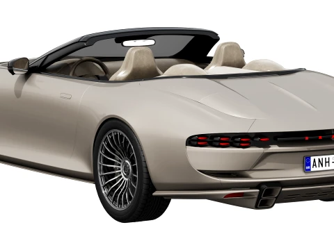 Brabus Bodo Cabriolet 2027 3D Model