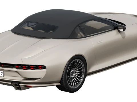 Brabus Bodo Cabriolet 2027 3D Model