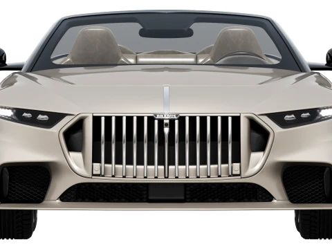Brabus Bodo Cabriolet 2027 3D Model