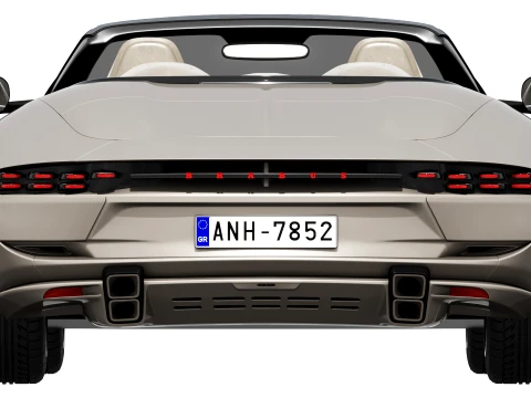 Brabus Bodo Cabriolet 2027 3D Model