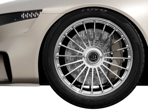 Brabus Bodo Cabriolet 2027 3D Model